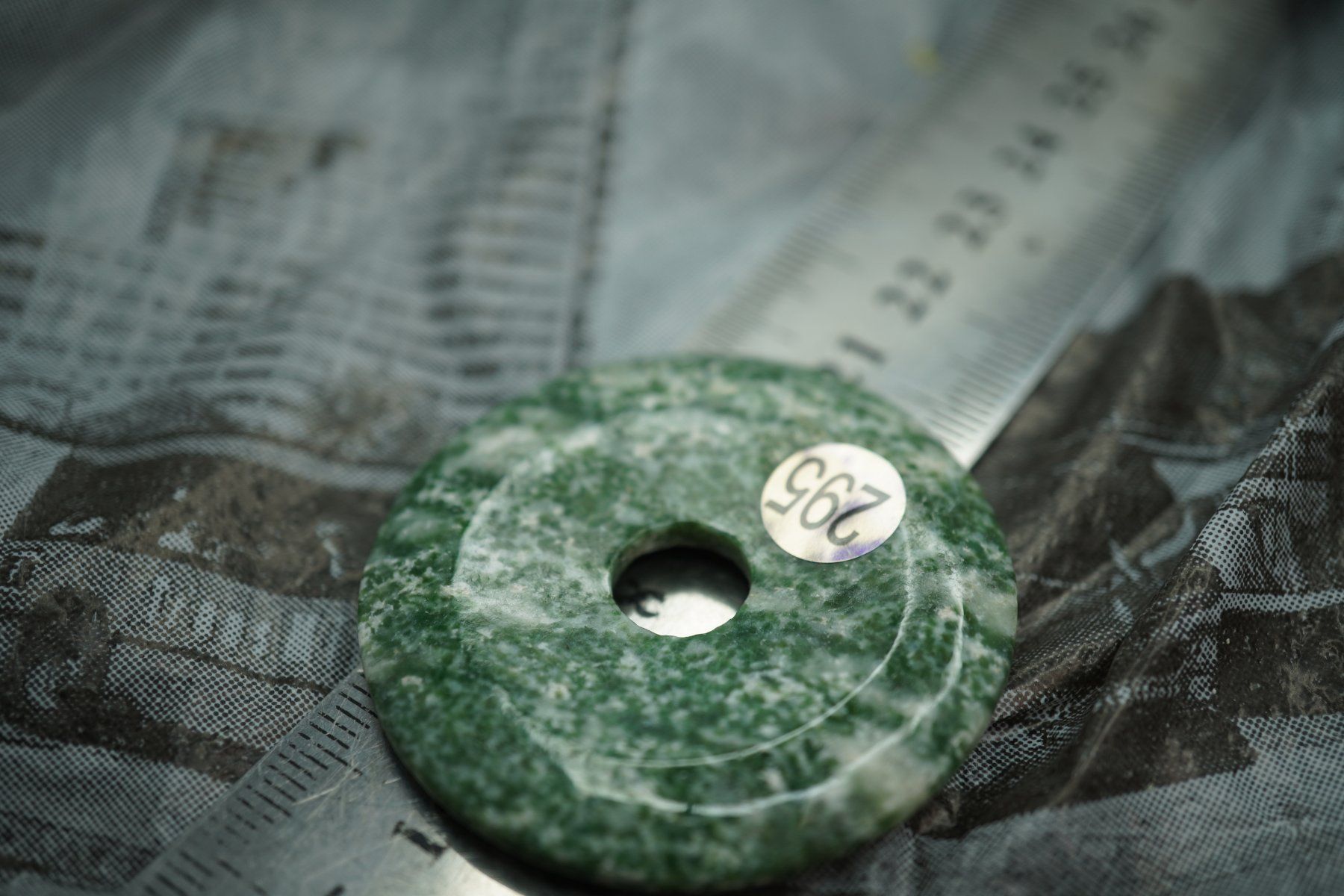 Minerali & Pietre curative: Baum Jaspis  Pi Scheibe  ca45mm    ab  1.-     Räumung – Nuovo e nell'imballaggio originale da Eschenbach SG venduto da topstone