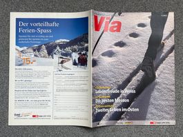 Via unterwegs mit Bahn, Bus und Schiff öV Zeitschrift 1 2003