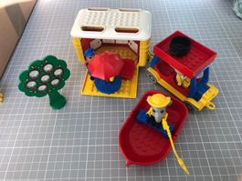 LEGO® FABULAND Set 3680 „Camping Caravan“ 99% komplett