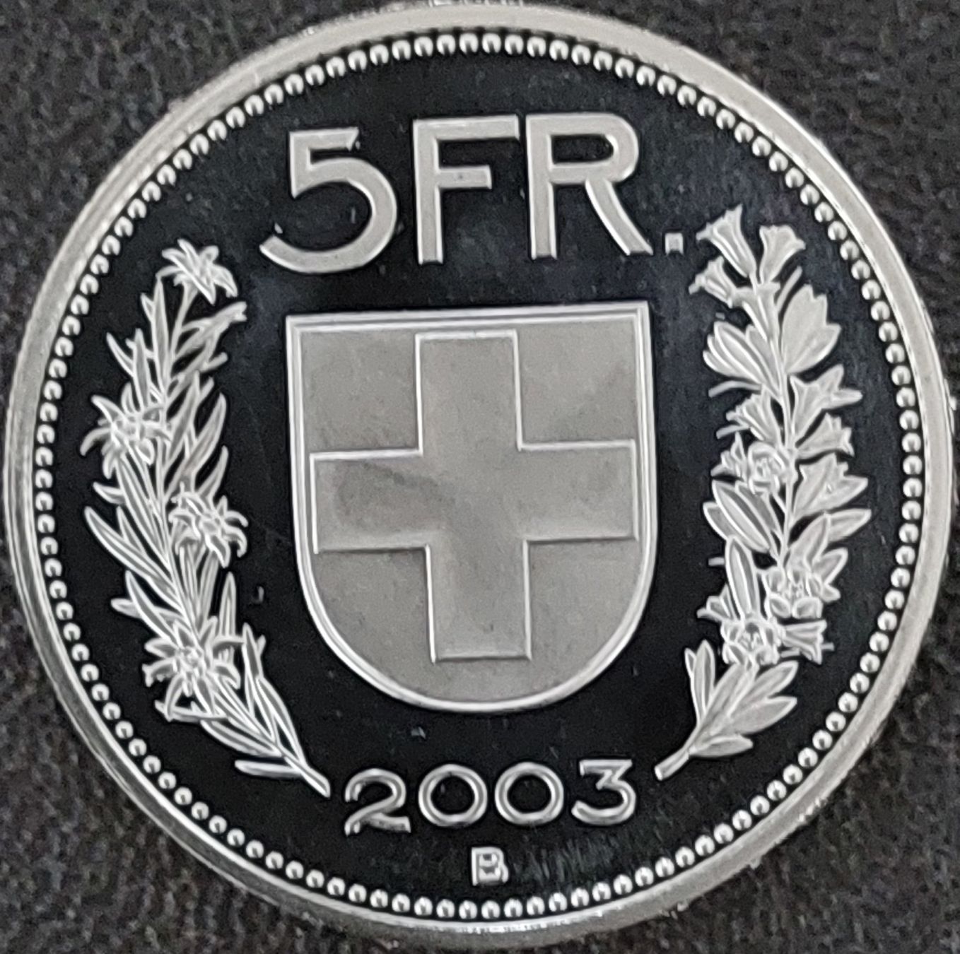 Alle Münzen: 5 Franken 2003 stgl. / aus Münzsatz – Neu (gemäss Beschreibung) aus Arch von coinsandmore