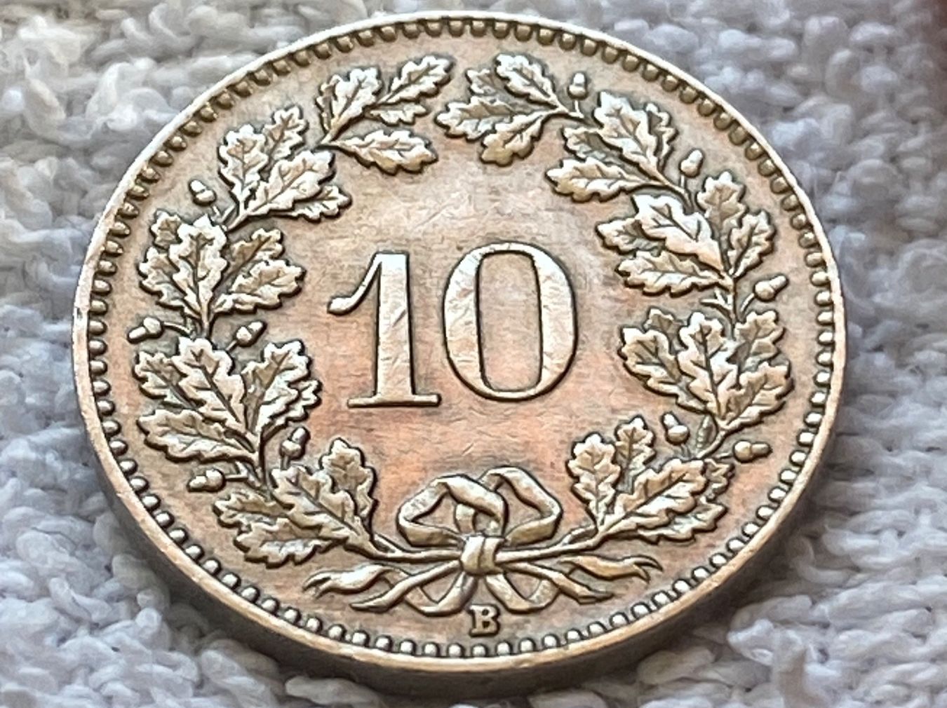 Tutti le monete: 10 centimes/rappen 1942 ABART – Usato da Nyon venduto da Ilmi09 1