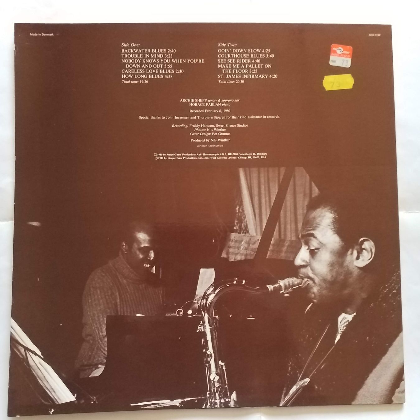 Dischi in vinile: A. SHEPP & H. PARLAN,  trouble ......... 1st 1980  - NEW - – Nuovo (secondo la descrizione) da Yverdon-les-Bains venduto da Jacotreut 1