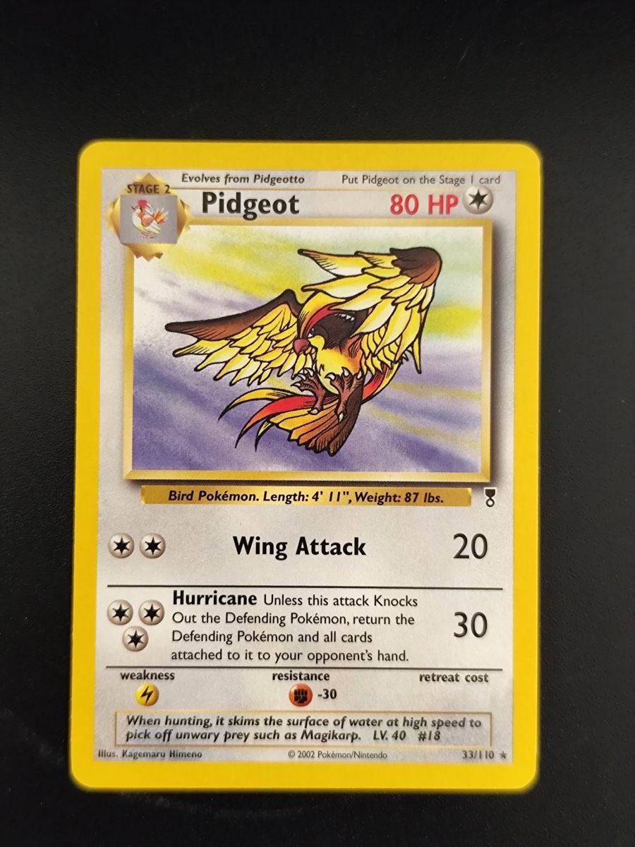 Pokémon Carte collezionabili: Pidgeot Legendary Collection English – Usato da Basel venduto da luc_8ghp