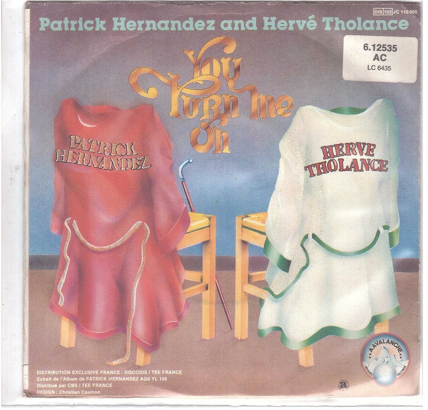 Dischi in vinile: Patrick Hernandez and Hervé Tholance - – Usato da Oberwil (Dägerlen) venduto da asteng 1