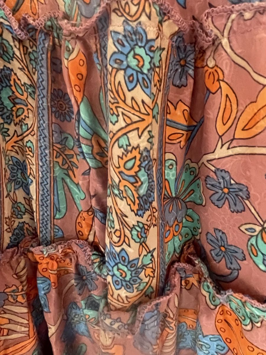 Vestiti: Boho Minikleid / Tunika mit Seide – Nuovo (secondo la descrizione) da Sigriswil venduto da ck56 5