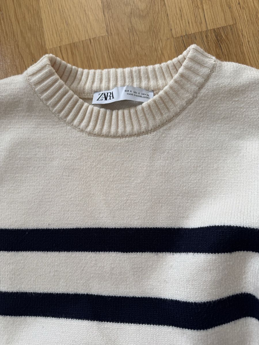 Zara Maglioni & Felpe: ZARA STRIPED KNIT SWEATER – Nuovo (secondo la descrizione) da Bern venduto da FashionK92 1
