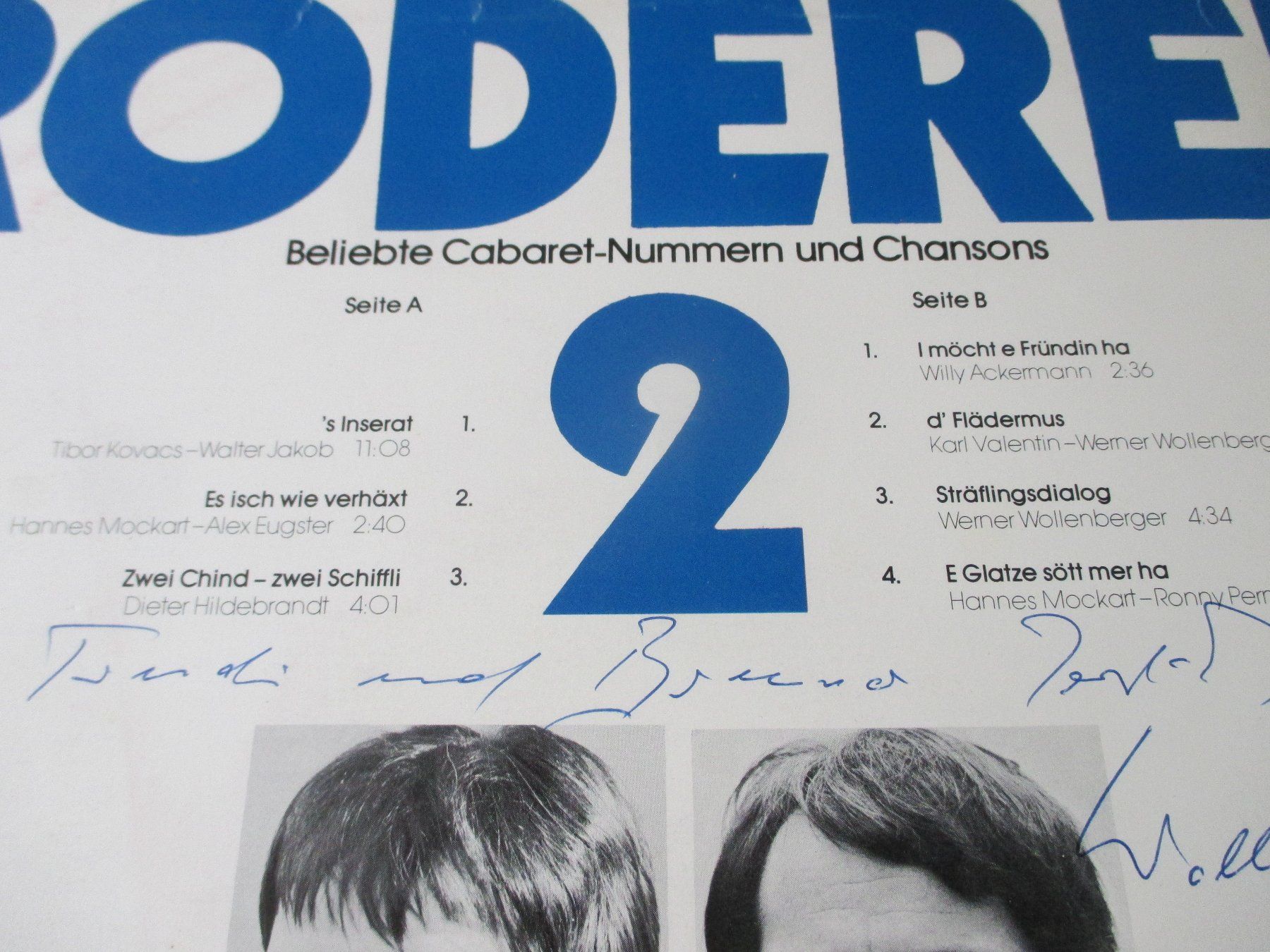 Dischi in vinile: Walter Roderer 2, signiert – Usato da Flims - Dorf venduto da Stagediver 2
