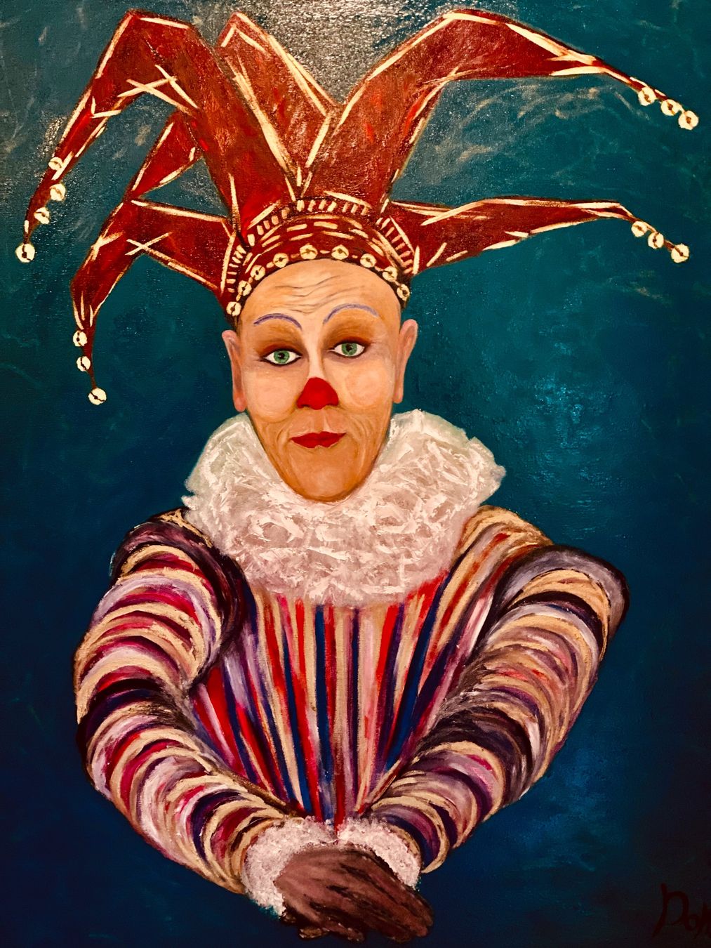 Gemälde: Oil Bild -Joker— Kunst Doks – Neu und originalverpackt aus Beromünster von dok_b8mf 2