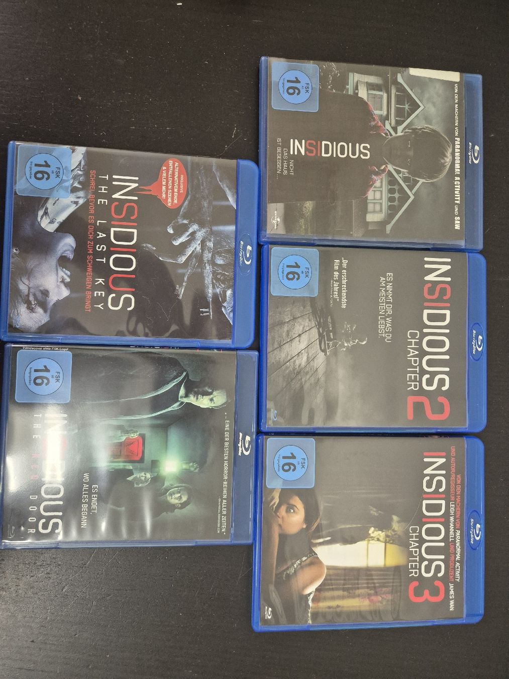 Tutti i DVDs: Insidious Blu-ray Sammlung – Usato da Wald ZH venduto da _Hotarubi_