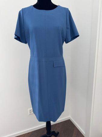 Hugo Boss Etuikleid blau Gr. 38/40