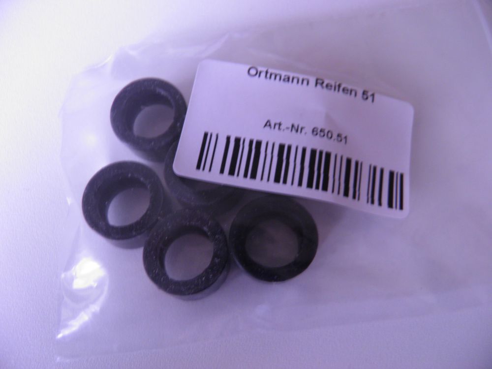 Ortmann Reifen Nr. 47 Für Carrera 132, Scalextric & Autoart – Tuning-Reifenpaar