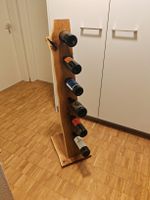 Rustikaler Weinflaschenhalter Eiche 