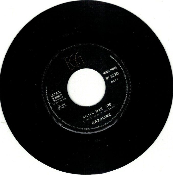 Schallplatten: Gasoline - Killer Man – Gebraucht aus Lugano von mdal 3