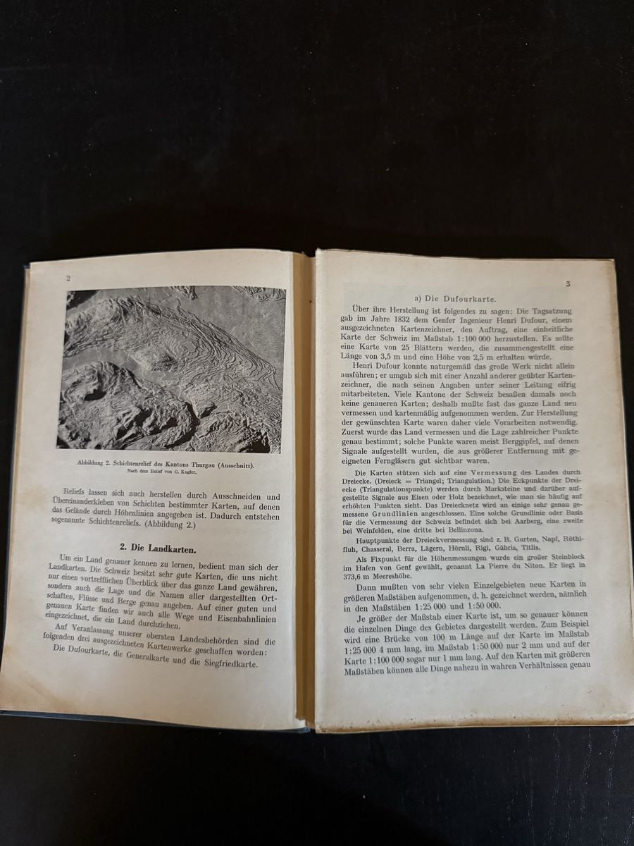 Bücher: Geographie der Schweiz, 1945 – Gebraucht aus Fribourg von Ardoffel 2