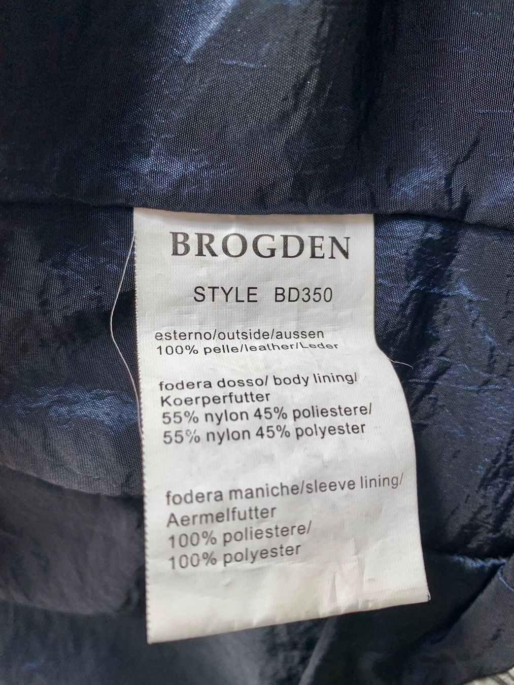Giacche: Lederjacke von Brogden schwarz Gr.36/S – Usato da Küsnacht ZH venduto da maryberryblue 7