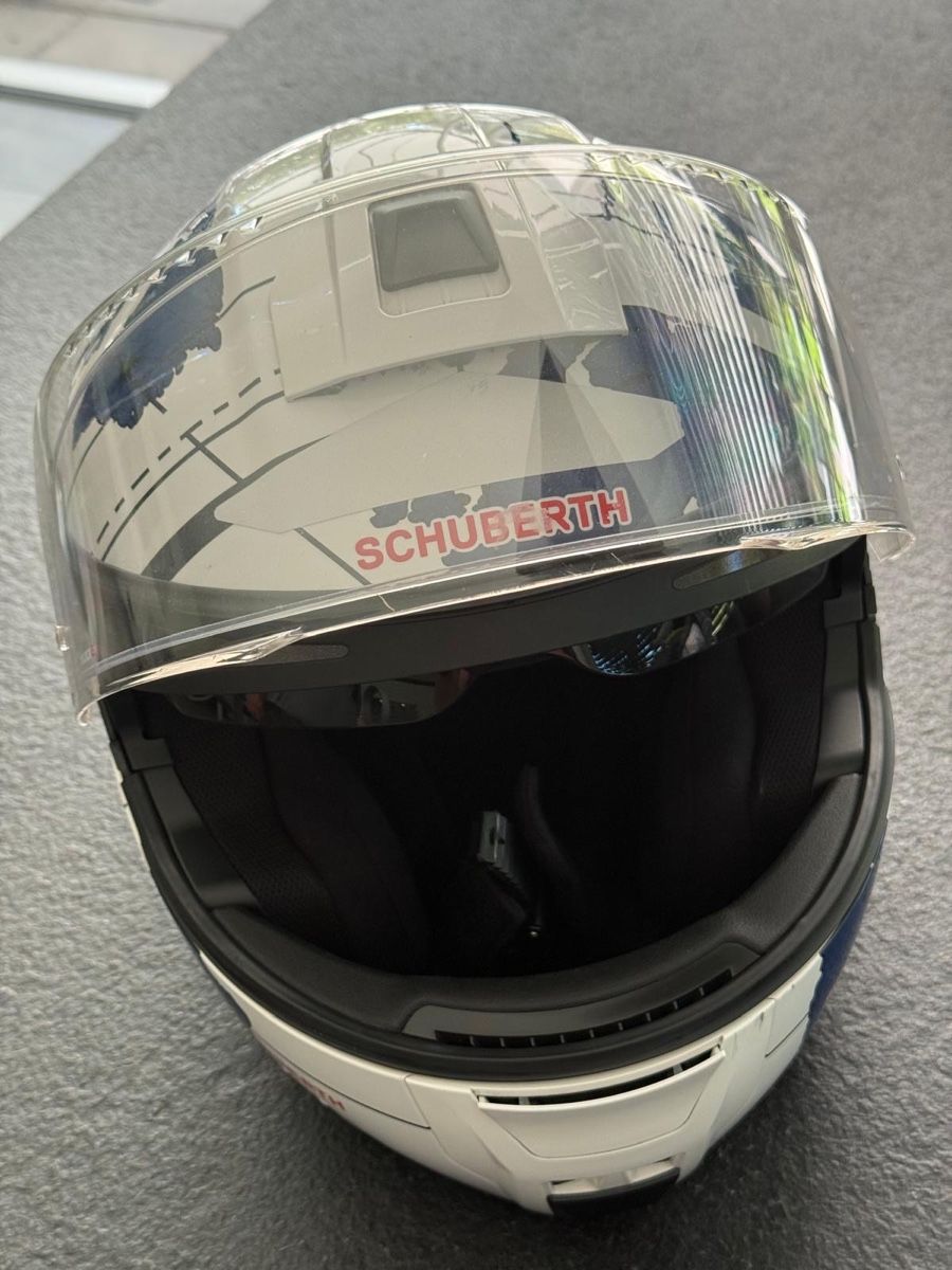 Schuberth Casques & visières: Casque moto modulable Schuberth C5 globe Blue taille s – D'occasion à Epalinges par lejef 2