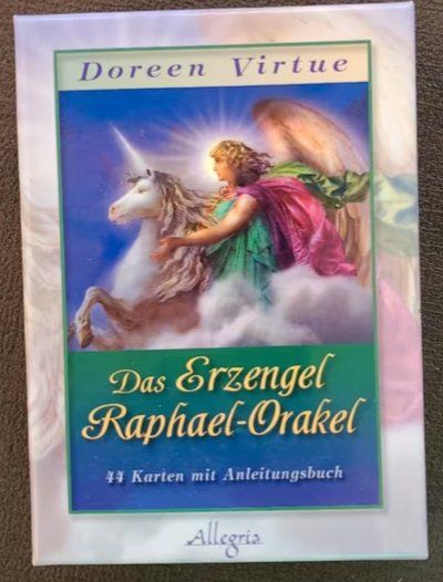 Cartoline: Doreen Virtue - Das Erzengel Raphael-Orakel – Usato da Frauenfeld venduto da AlphaCentauri_369_