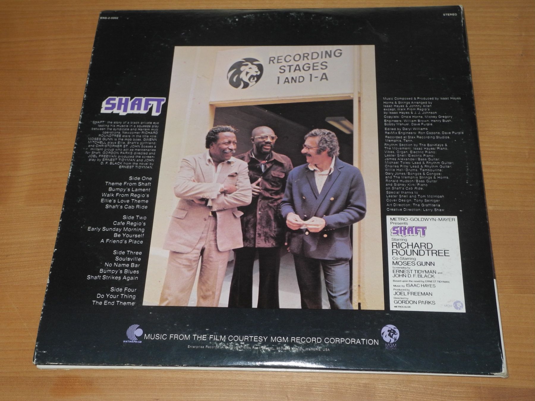 Dischi in vinile: ISAAC HAYES: SHAFT - ENTERPRISE - 2 LPs – Usato da Fahrwangen venduto da Swirl2 3