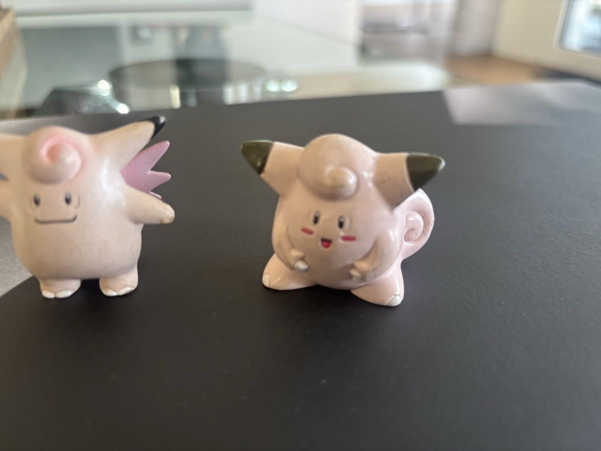 Pokémon Figuren: Pokemon: Clefairy & Clefable Figuren aus 2000! – Gebraucht aus Maur von _LukasM_ 2