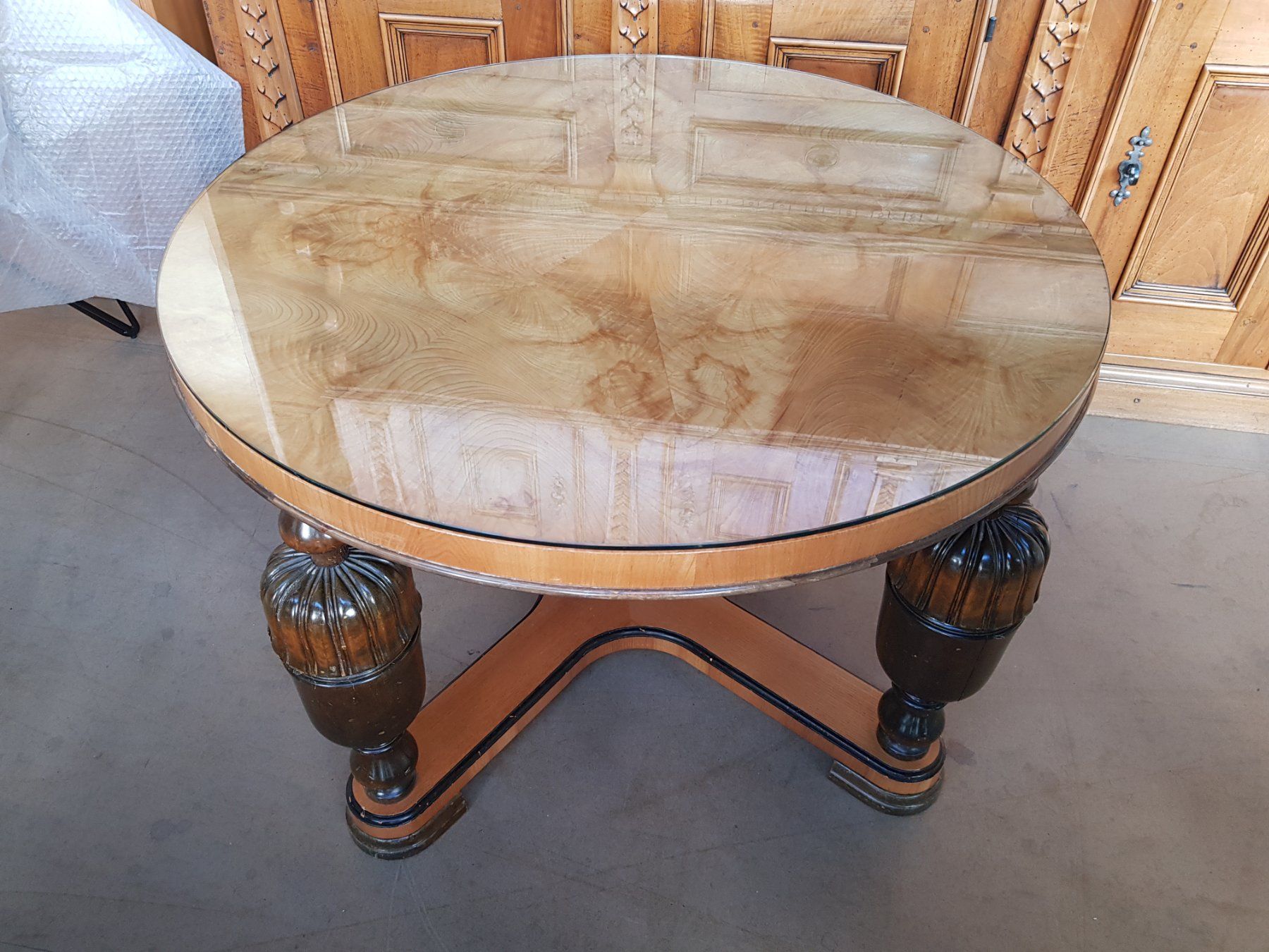 Tische: Soffbord Couchtisch mit schwedischem Holz – Gebraucht aus Münchenstein von tsp01 1