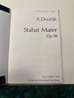 Dvorak: Stabat Mater - Elite Edition 1056