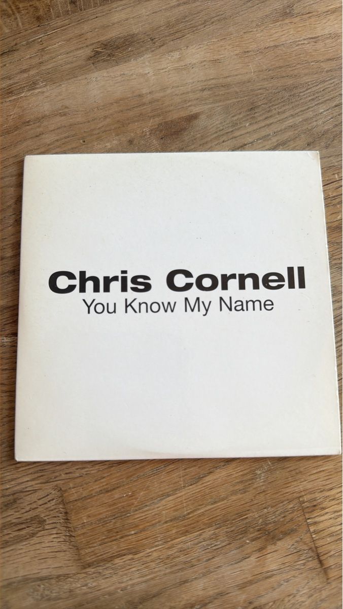 CDs: Chris Cornell You Know My Name CD – Gebraucht aus Lugano von bad_2t9b