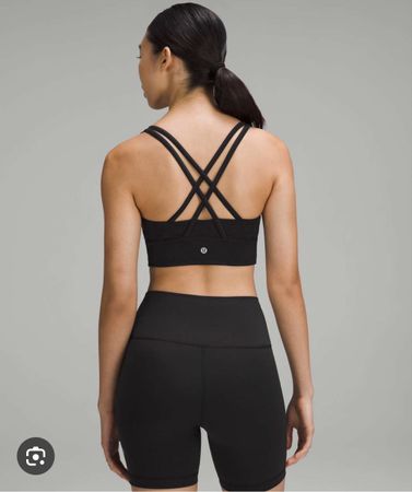 Neu lululemon energy bra satin shine (gr.12)