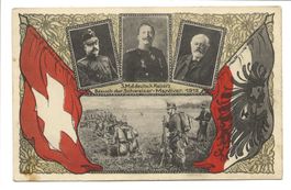 Kaiser Wilhelm II.  Schweizer-Manöver in Kirchberg (SG) 1912