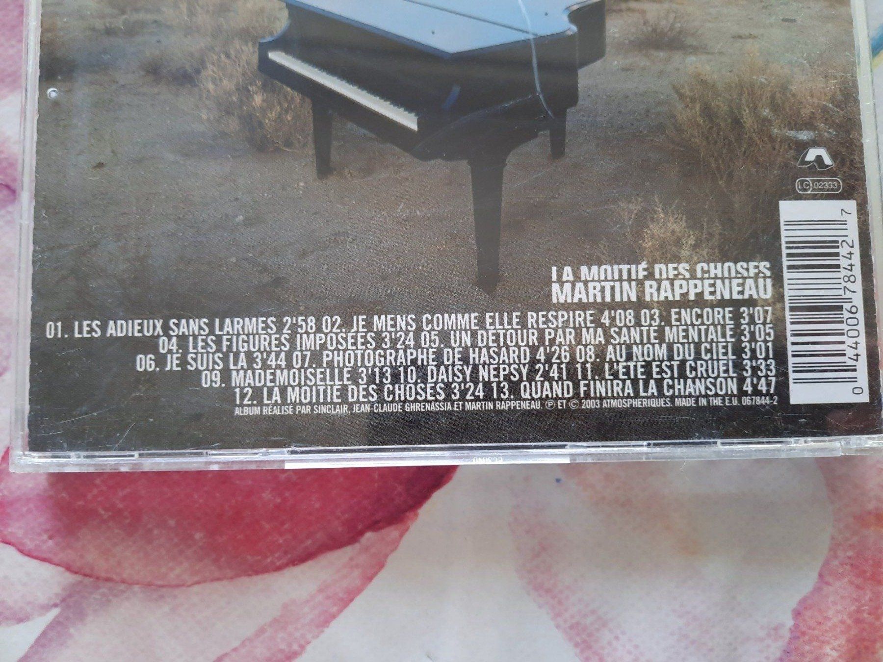 CDs: CD Martin Rappeneau - la moitié des choses – Gebraucht aus Pully von bro_n52j 2