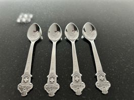 Bucherer Bern Rolex Löffel Set 4 Stück