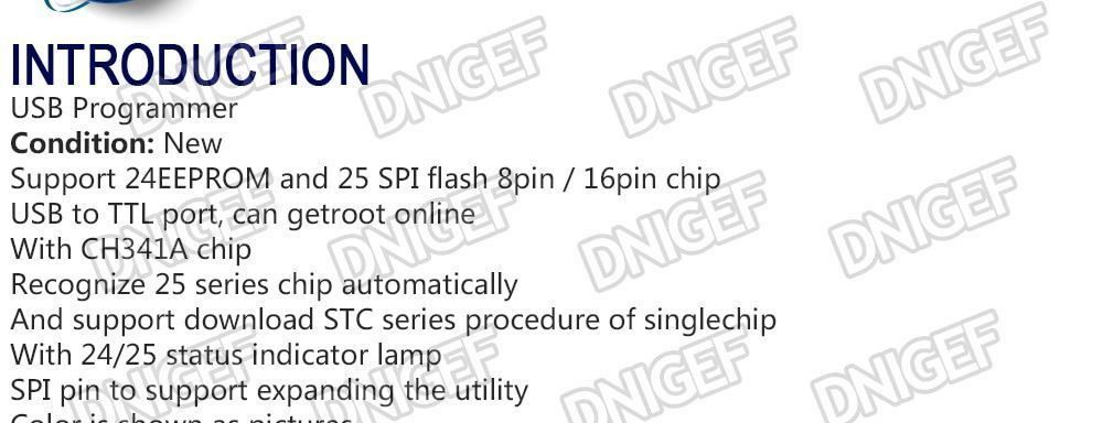 Componenti elettronici: Kit de programmeur USB pour EEPROM USB-Programmierset für E – Nuovo e nell'imballaggio originale da Delemont venduto da Superchoice 6