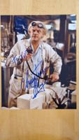 Christopher Lloyd, Original Autogramm auf Foto in Farbe
