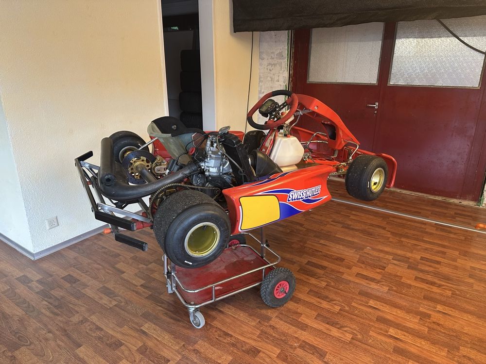 Swiss Hutless Karts: Rennkart Swiss Hutless mit Rotax Max 125ccm – D'occasion à Meggen par Aur_r5rp 3