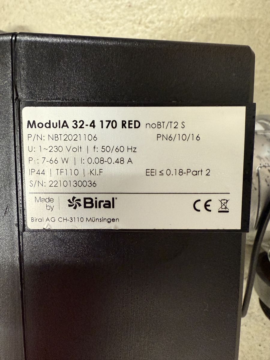 Biral Riscaldamento: Biral ModulA 32-4 170 RED – Usato da Zürich venduto da Fabiooduartee