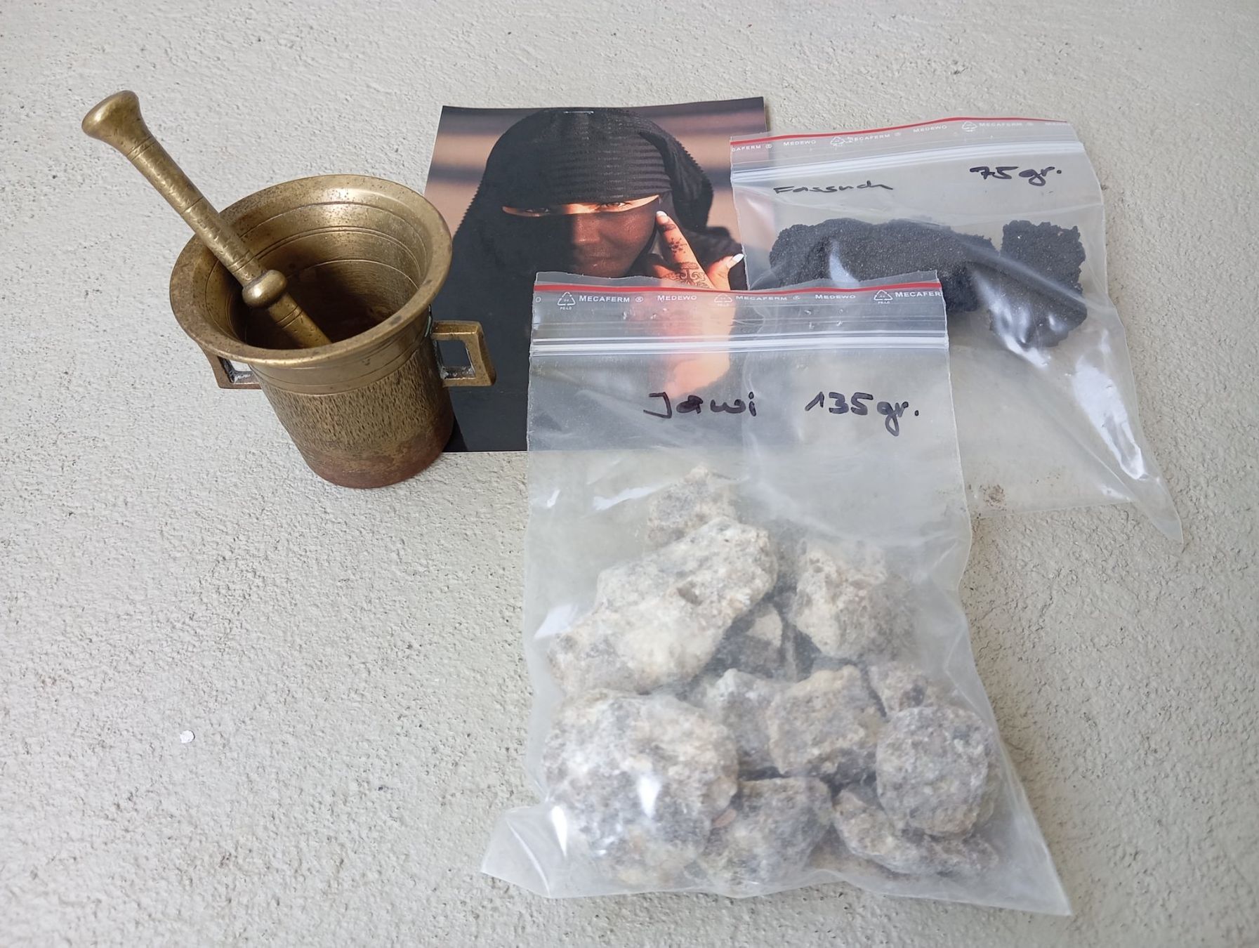 Kerzen: "Orient" Räuchermischung -Set & Mörser – Neu (gemäss Beschreibung) aus Zeneggen von shemesh_ 7