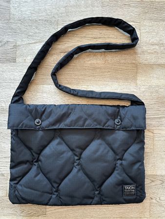 TAION Sacoche Umhängetasche neu, schwarz