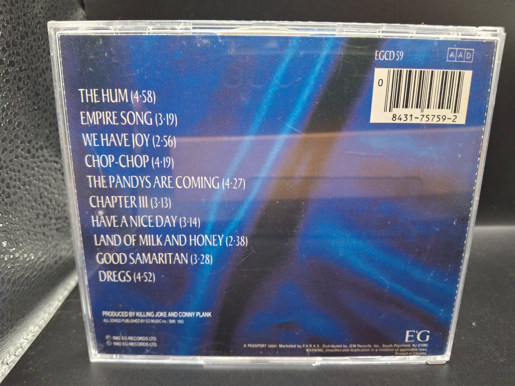 CD: Killing Joke – Revelations – Usato da St.Gallen venduto da jalamusic 1