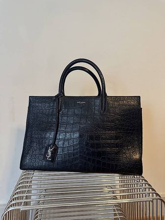 Yves Saint Laurent Tasche, schwarz