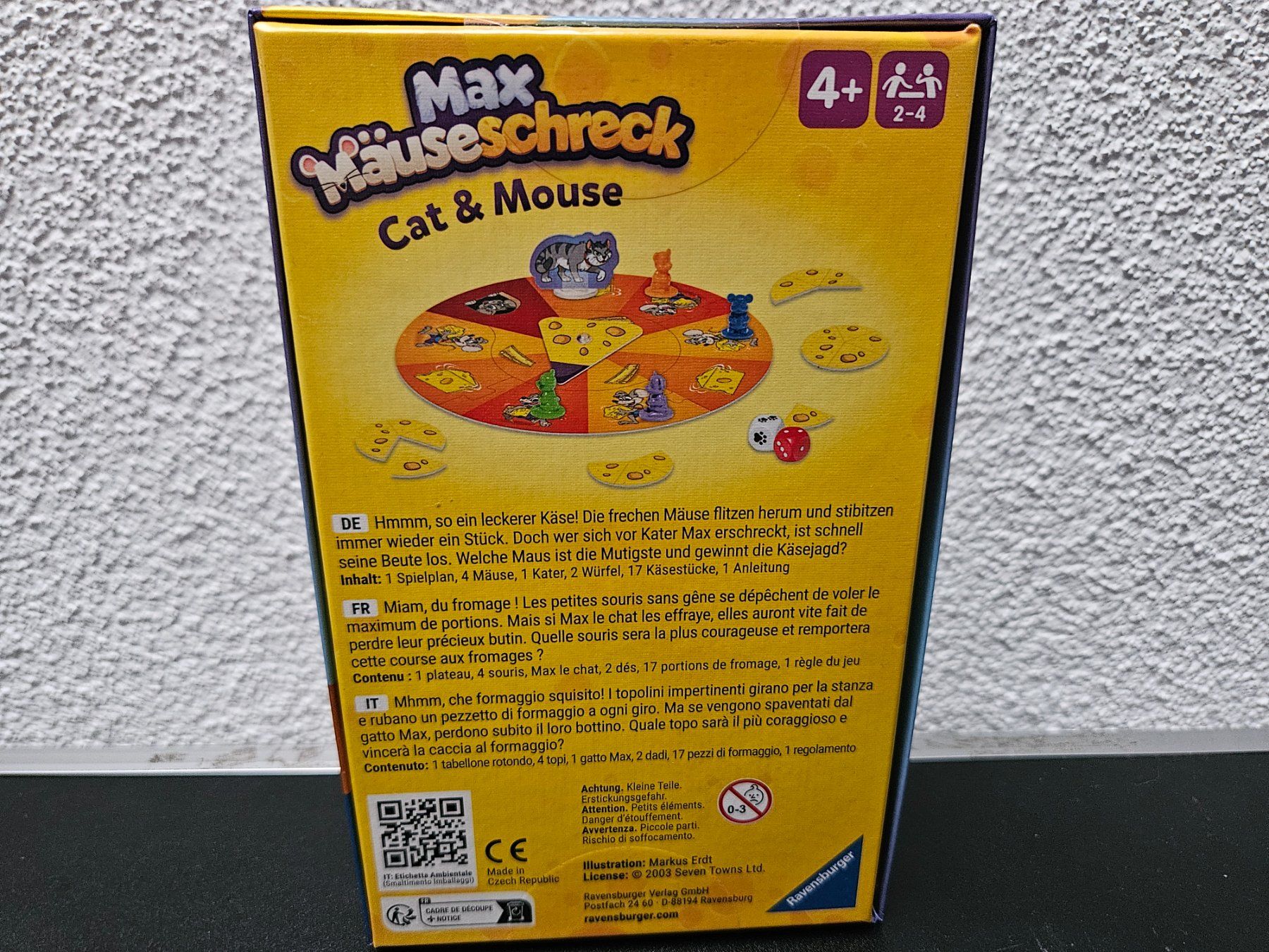 Jeux: Neu - Ravensburger - Max Mäuseschreck Cat & Mouse – Neuf avec emballage d'origine à Dagmersellen par Jarsetz_Restposten 1
