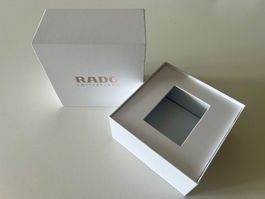 RADO original white outerbox for travel or service box