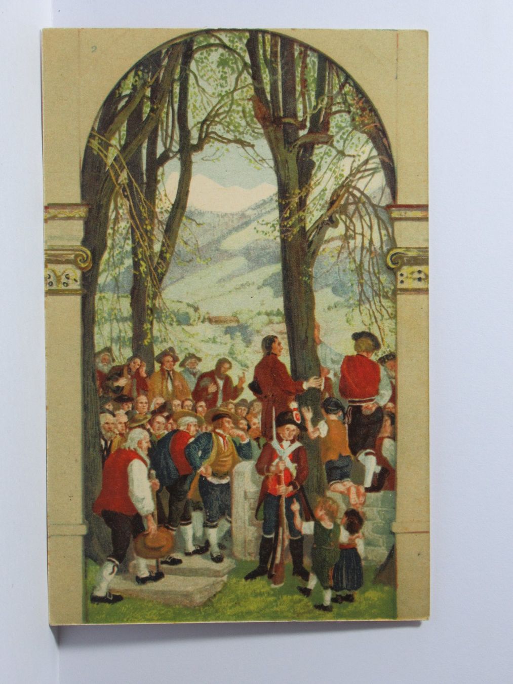 Cartoline postali: Bundesfeier - Postkarte  1918 – Usato da Grenchen venduto da Bluemchen1900