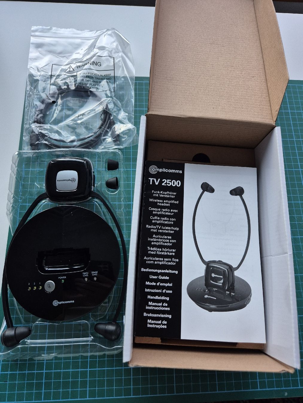 Kopfhörer: Funk Kopfhörer – Neu und originalverpackt aus Grenchen von pici04 2