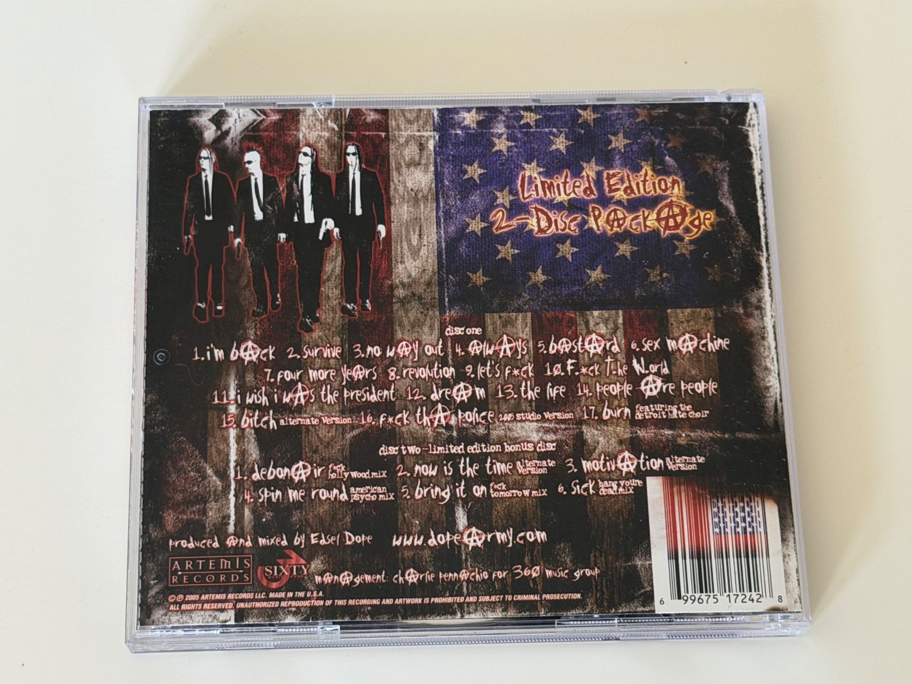 CDs: Dope - American Apathy 2 CD Limited Edition Package – Gebraucht aus Altstätten SG von sheamus 1