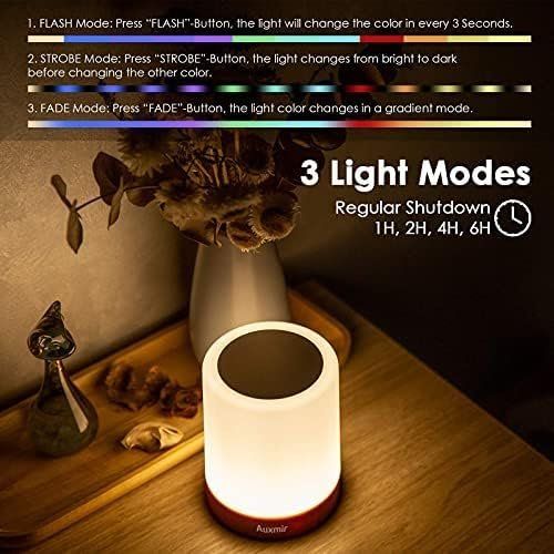Lampade: Nachttischlampe LED mit Fernbedienung – Nuovo e nell'imballaggio originale da Nuglar venduto da SaleRitter 3
