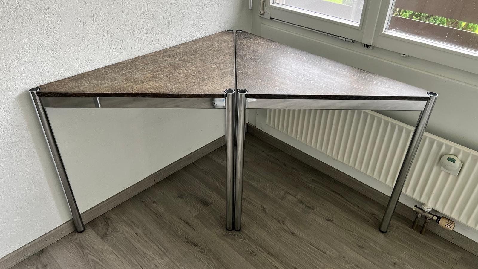 USM Tische: Dreiecktischli, 104x75x75 USM – Gebraucht aus Innertkirchen von Gontschar 7