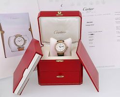 Cartier Pasha 18k Yellow Gold Diamonds ref. 2726 42mm B&P
