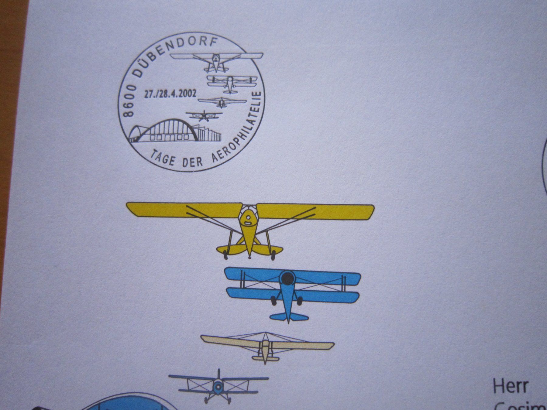 Alle Briefmarken: S2 Schöne Briefe 50 Jahre REGA 2002 – Gebraucht aus Giubiasco von sal_9j6w 6
