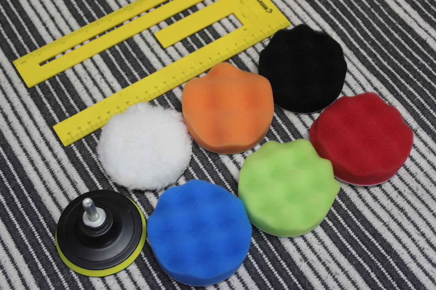 Altro per la casa: 8CM  Auto Polierschwamm Polier 7Teile – Nuovo (secondo la descrizione) da Kirchdorf AG venduto da Aarereussshop 6