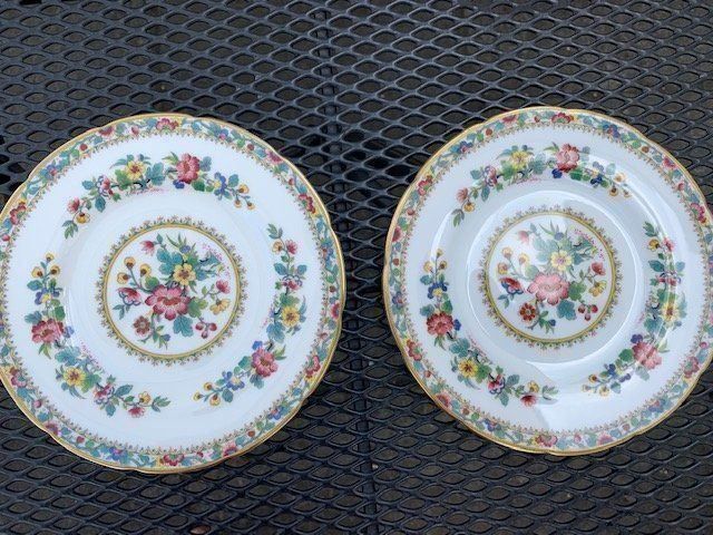 Teller: 2 Porzellan Deco Teller Ming Rose – Gebraucht aus Lichtensteig von Sincera01 3