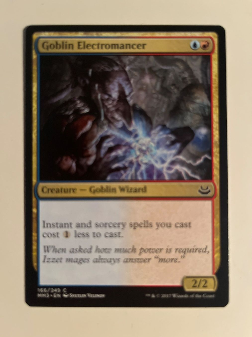 Magic The Gathering Cartes à collectionner: 1 x Goblin Electromancer - Magic: The Gathering - MtG – D'occasion à Kriens par Shadi1980